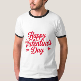 Valentinsk typografi talesätt t shirt