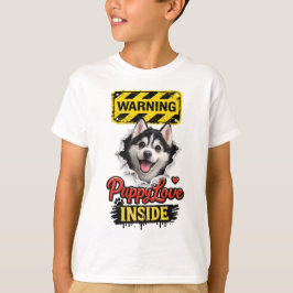Valentinskärlek för Valpar T Shirt
