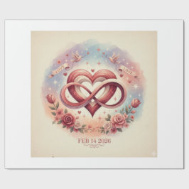 valentinskopp set presentpapper