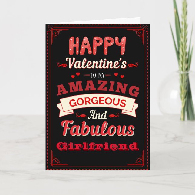 Valentinskort till mottagare kort (Framsida)