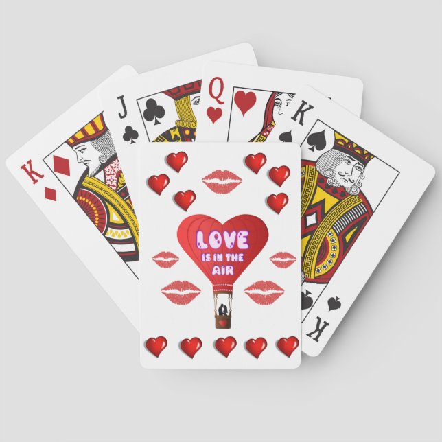 Valentinskortlek Casinokort (Baksidan)