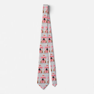 valentinskysst booth med pudel slips