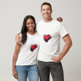 “Valentinsläge: Aktiverat T Shirt
