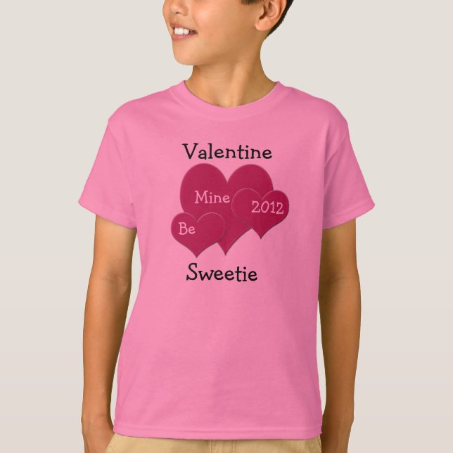 VALENTINSVEETIE T-SHIRT-MALL T-SHIRT (Framsida)