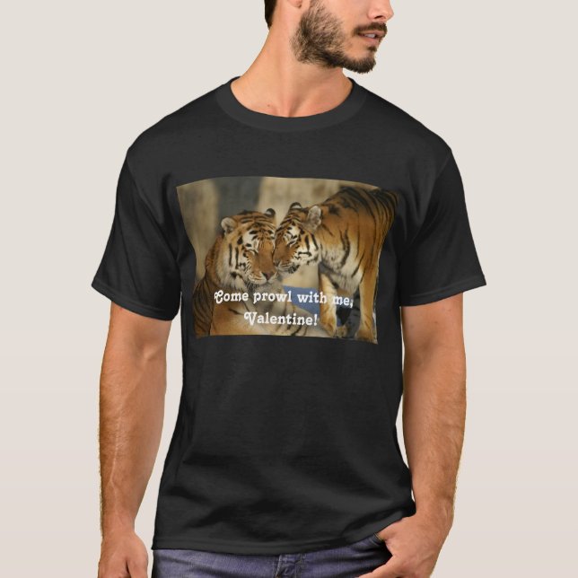 Valentintigrar T-shirt (Framsida)