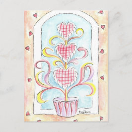 ValentinTopiary Helg Vykort