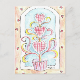 ValentinTopiary Helg Vykort
