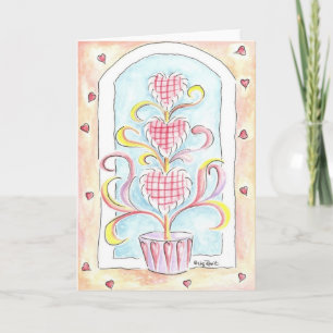 ValentinTopiary Helgkort