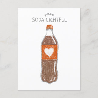 Valentinvykort | Du är SODA-LIGHTFUL Helg Vykort