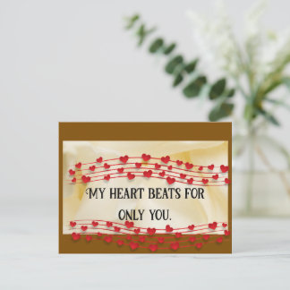 Valentinvykort Vykort