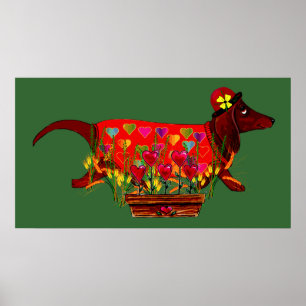 ValentinWeiner hund Poster