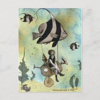 Valenzia & hennes Angelfish Racer Vykort