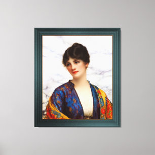 Valeria av William Clarke Wontner Canvastryck