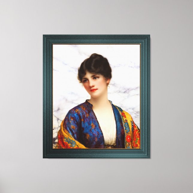 Valeria av William Clarke Wontner Canvastryck (Framsida)