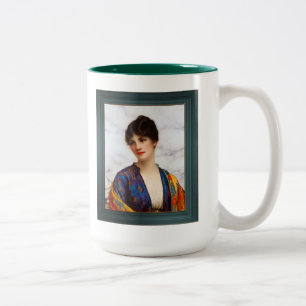 Valeria av William Clarke Wontner Två-Tonad Mugg