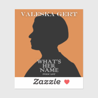 Valeska Gert Sticker Klistermärken