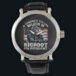 Valet 2024 Roligt Röst Sasquatch USA Armbandsur<br><div class="desc">Valet 2024 Roligt Röst Sasquatch USA</div>