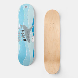 Valet är ingen fisk mini skateboard bräda 18,5 cm
