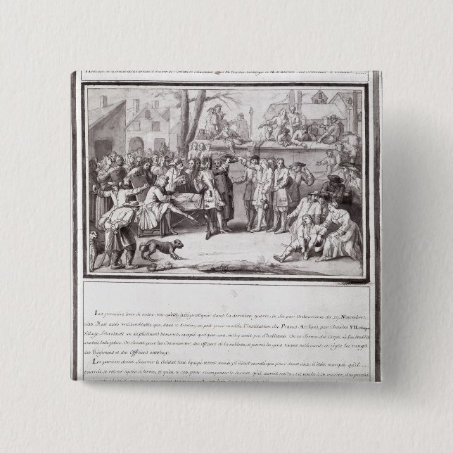 Valet av milisen knapp (Framsida)