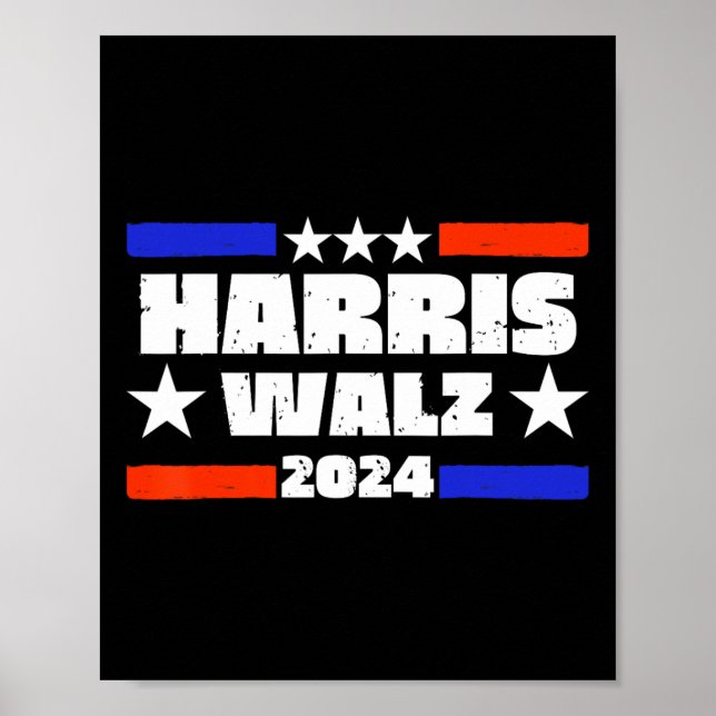 Valet av president Kampanj 2024 Poster (Framsidan)