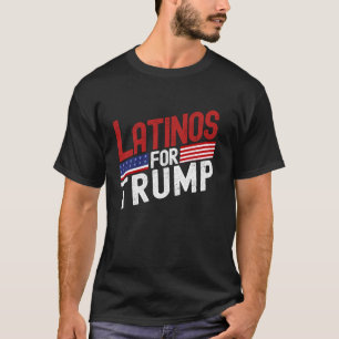 Valet av USA flagga Hispanic 2024 T Shirt