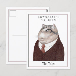 VALET CAT-vykort Vykort