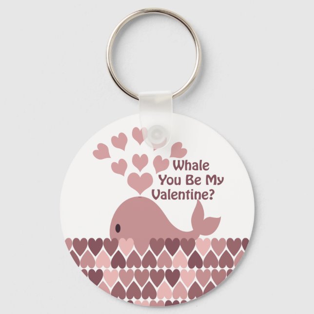 Valet du är min Valentine Nyckelring (Framsida)