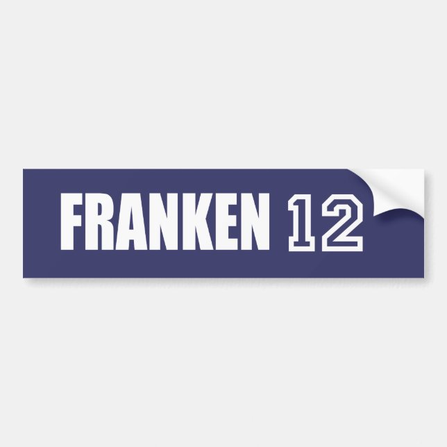 Valet för AL FRANKEN utrustar Bildekal (Framsidan)