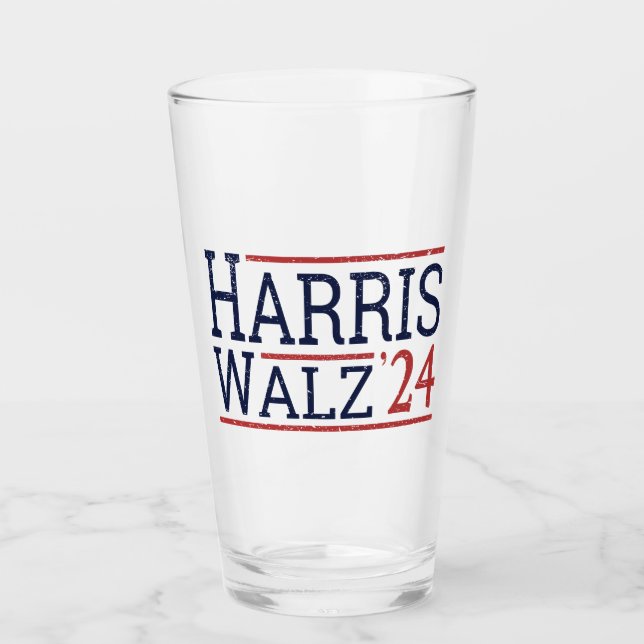 valet Harris Walz 2024 I Glaskopp (Framsida)