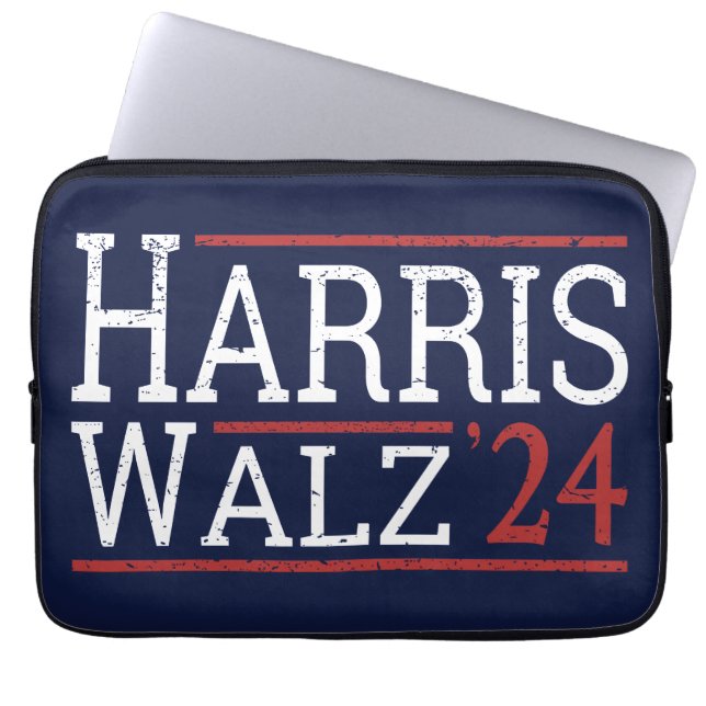 valet Harris Walz 2024 I Laptop Fodral (Framsidan)