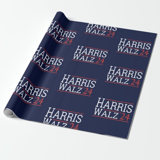 valet Harris Walz 2024 I Presentpapper (Utrullad)
