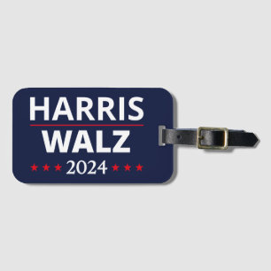 valet Harris Walz 2024 III Bagagebricka