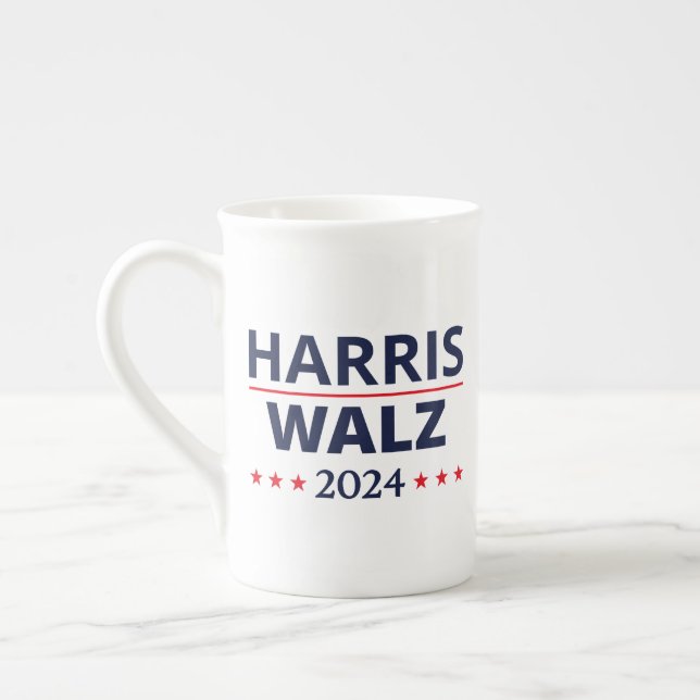 valet Harris Walz 2024 III Benporslin Mugg (Vänster)