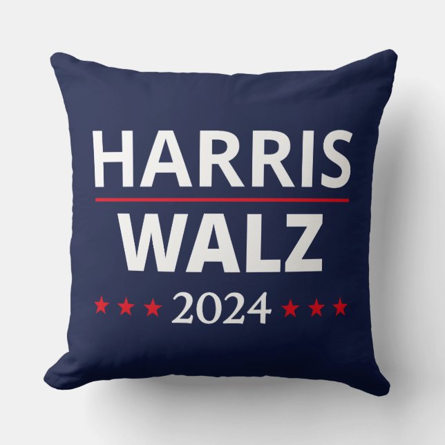 valet Harris Walz 2024 III Kudde (Framsida)