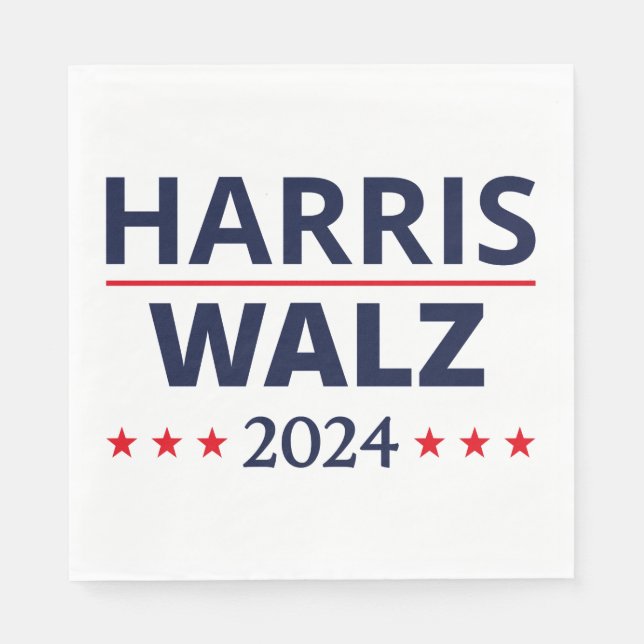 valet Harris Walz 2024 III Pappersservett (Framsidan)