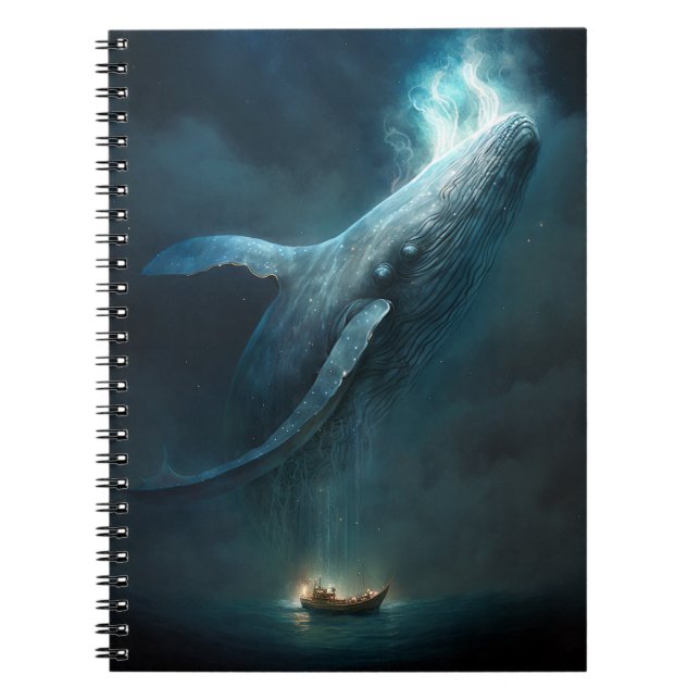 Valet i Himlar Fantasy Art Anteckningsbok (Framsidan)