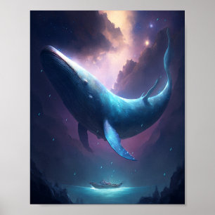 Valet i Himlar Fantasy Art Poster