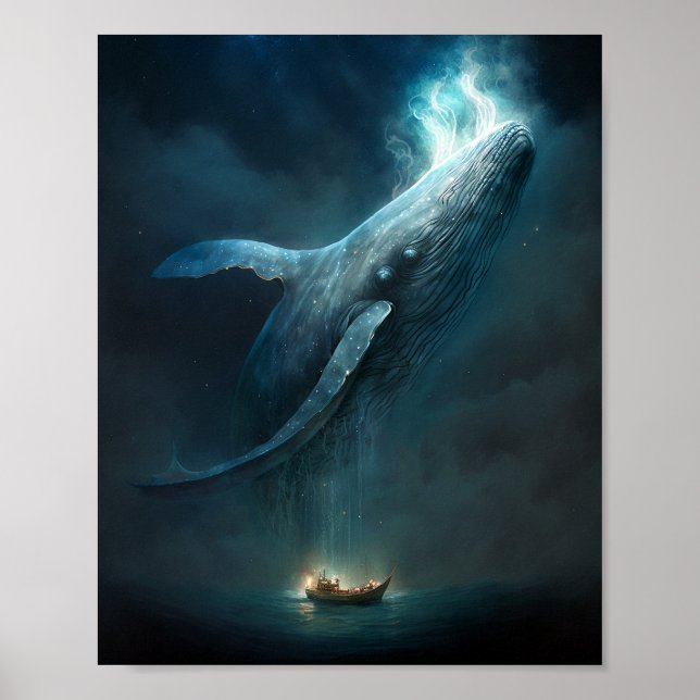Valet i Himlar Fantasy Art Poster (Framsidan)