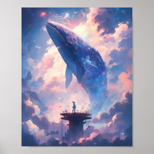 Valet i Himlar Fantasy Art Poster