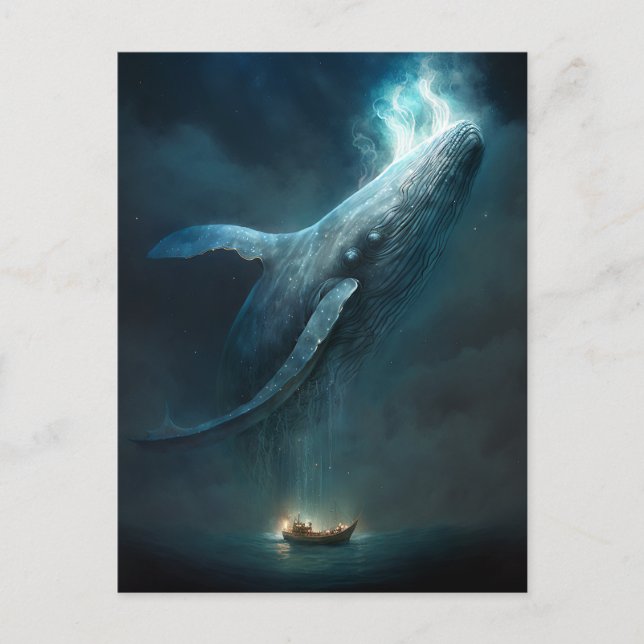 Valet i Himlar Fantasy Art Vykort (Framsida)