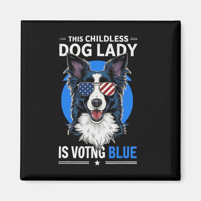 Valet i Hund 2024 Liberalernas feminist Magnet (Framsidan)