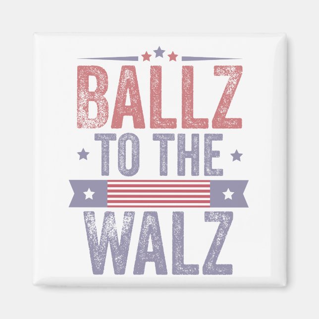 Valet i Walz Harris Waltz 2024 Magnet (Framsidan)