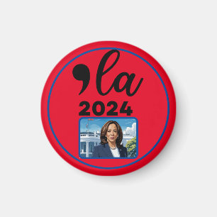Valet Kamala Harris 2024 Lustigt antitrumpeter Magnet
