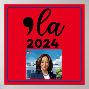 Valet Kamala Harris 2024 Lustigt antitrumpeter Poster