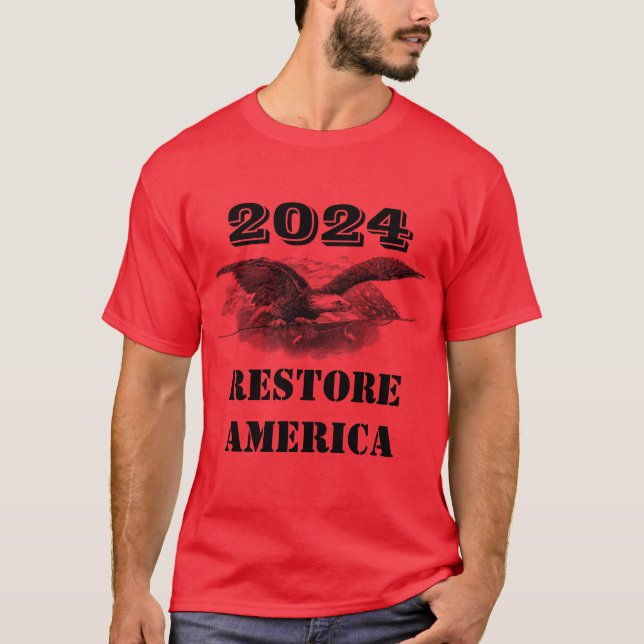 Valet Röd T-Shirt 2024 (Framsida)