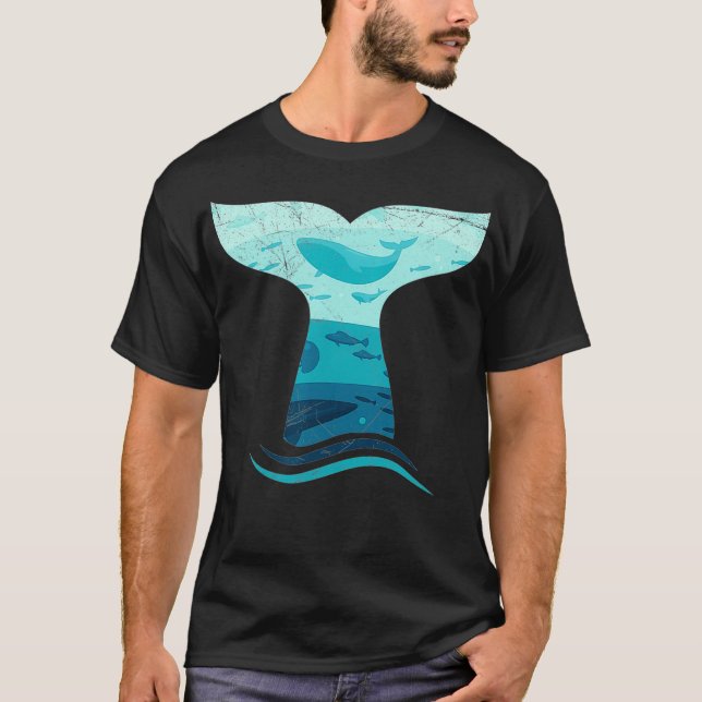 Valet Svan i Vinkara Orca Ocean T Shirt (Framsida)