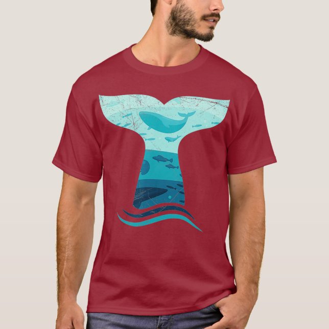 Valet Svan i Vinkara Orca Ocean T Shirt (Framsida)