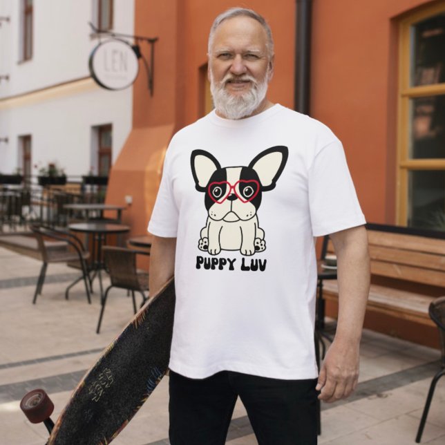 Valetindagen | Puppy Luv T Shirt (Skapare uppladdad)