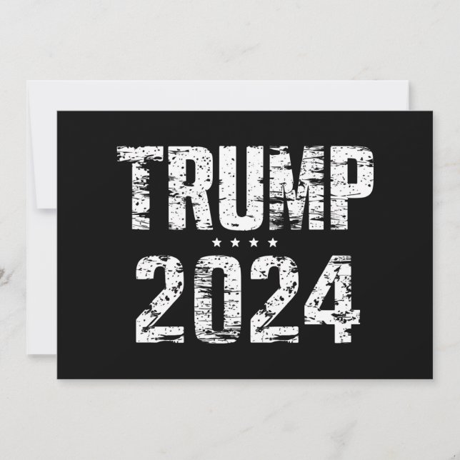 Valets Behålla Amerika, Underbar trend 2024 Inbjudningar (Framsida)