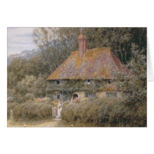 Valewood lantgård under blackwooden, Surrey Hälsningskort